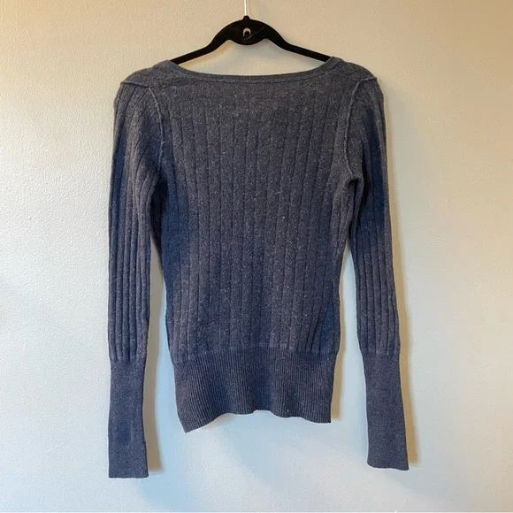 Mossimo | Navy Blue V-Neck Sweater | Size Medium - Picture 5 of 7